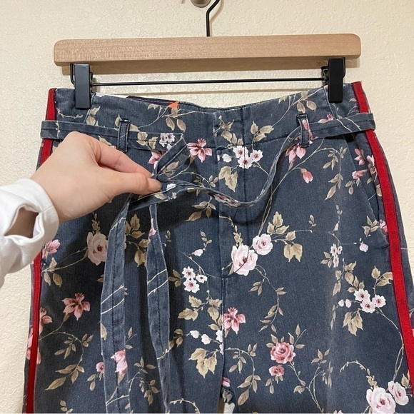 Sundry Floral Trouser Denim Pants Size 25 Women - Picture 5 of 13